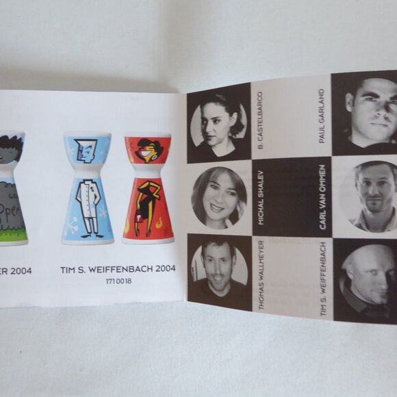 2004 RITZENHOFF MR SALT & MRS PEPPER SHAKER SET (NEW IN BOX) - Picture 9 of 10